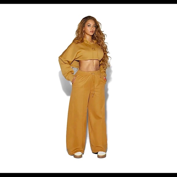 Selling Ivy Park Adidas Set Brown/Tan - Pants, Crop Hoodie...